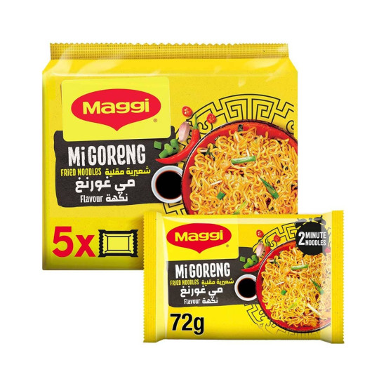 Maggi MI Goreng Flavour Fried Noodles 5 Packs 360g