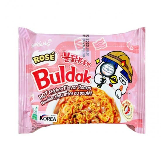 Samyang Buldak Rose Hot Chicken Flavour Ramen 140g