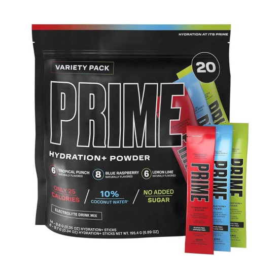 Prime Hydration Powder Electrolyte Drink Mix 195.4g