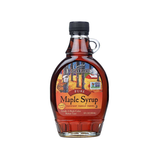 Coombs Pure Maple Syrup Dark Color Robust Taste 236 ML